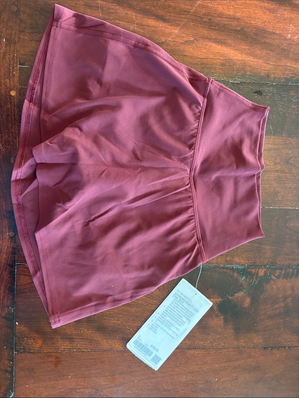 lululemon athletica Rise Skirt in Deep Plum